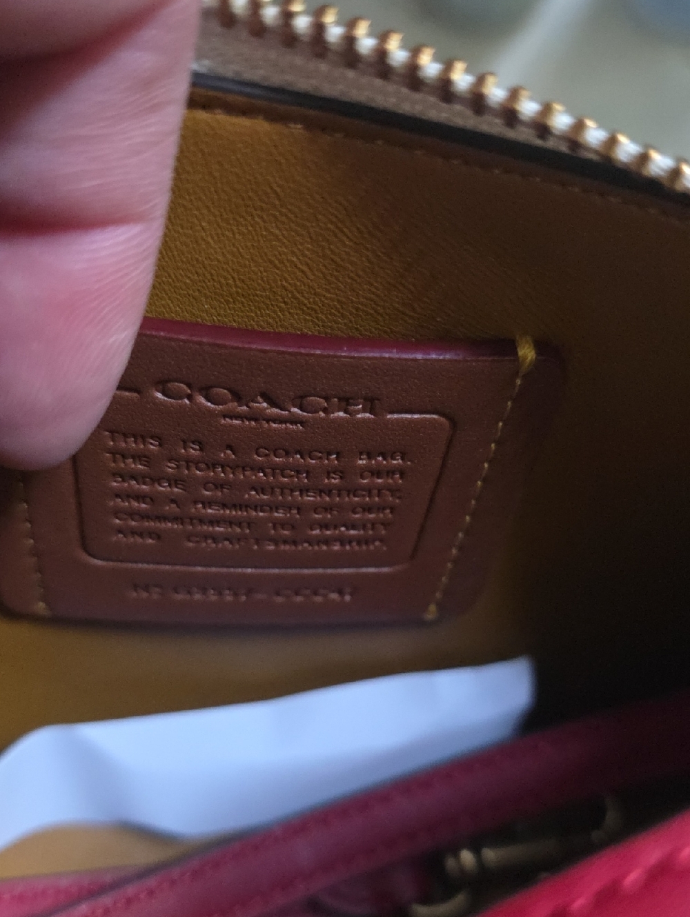 Coach Penn Shoulder Bag with Cherry Print - Picture 10 of 11